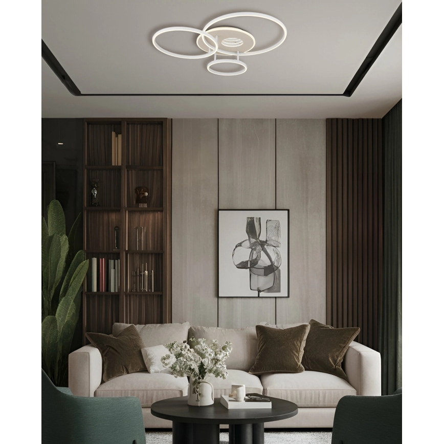 Globo - LED диммируемый потолочный светильник LED/40W/230V 2700-6500K 70x80,7 cm + пульт дистанционного управления