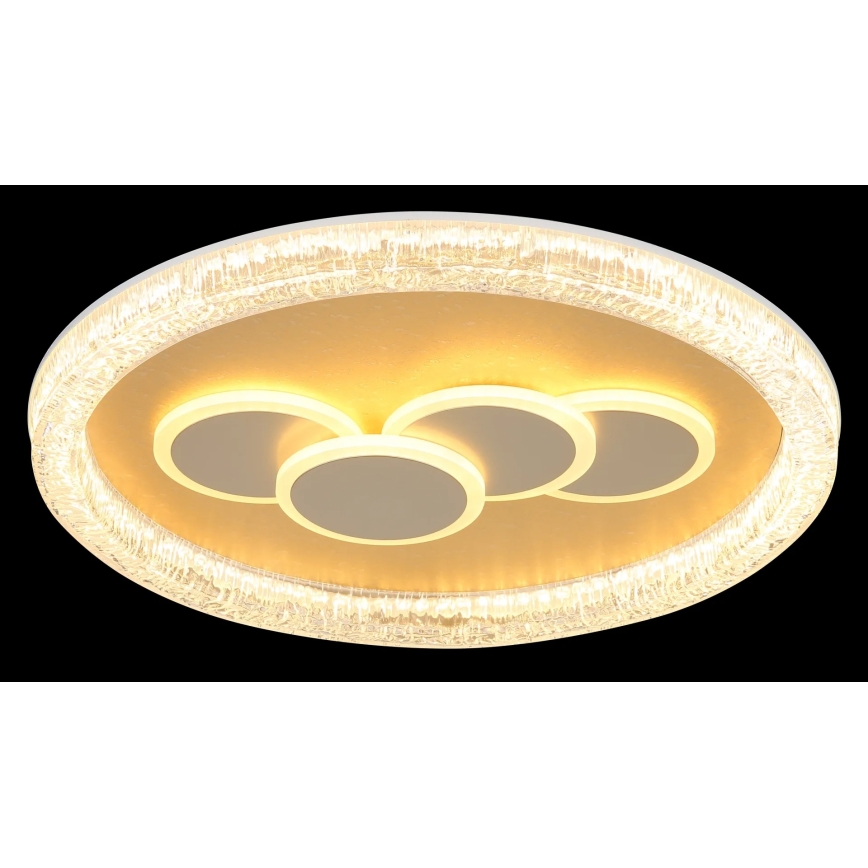 Globo - LED стельовий світильник, 40 Вт/230 В, 3000 К, діаметр 49,5 см, золотистий