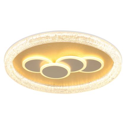 Globo - LED стельовий світильник, 40 Вт/230 В, 3000 К, діаметр 49,5 см, золотистий