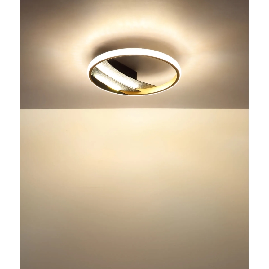 Globo - LED стельовий світильник LED/12 Вт/230 В 3000/4000/6000 К діам. 29,5 см золотистий