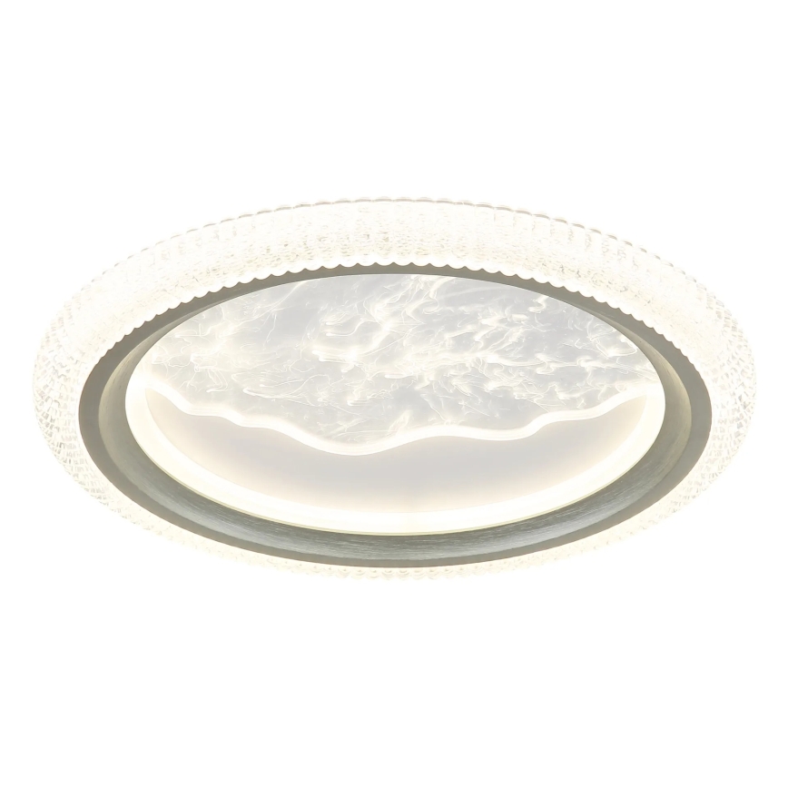 Globo - потолочный светильник LED/28 Вт/230 В, 3000/4200/6000 К, диаметр 39,5 см, серебристый
