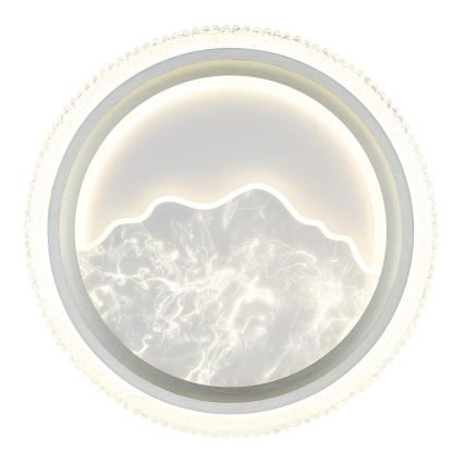 Globo - потолочный светильник LED/28 Вт/230 В, 3000/4200/6000 К, диаметр 39,5 см, серебристый
