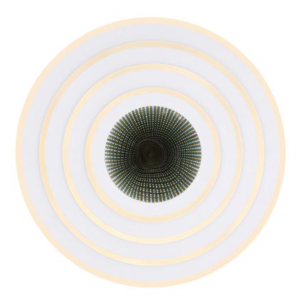 Globo - диммируемый потолочный LED-светильник LED/40 Вт/230 В 2700–6500 К Wi-Fi Tuya, диаметр 42 см + пульт дистанционного управления
