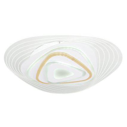 Globo - Светодиодный потолочный светильник с регулированием яркости LED/40W/230V 3000-6500K 50,2x48,8 см Wi-Fi Tuya + дистанционное управление