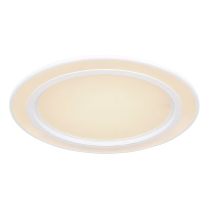 Globo - Світлодіодний стельовий світильник RGB з регулюванням яскравості LED/15W/230V + LED/15W + дистанційне керування