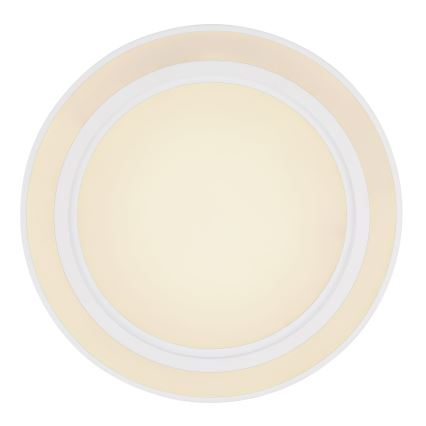 Globo - Светодиодный потолочный RGB-светильник с регулированием яркости LED/15W/230V + LED/15W + дистанционное управление