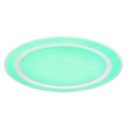 Globo - Светодиодный потолочный RGB-светильник с регулированием яркости LED/26W/230V + LED/26W + дистанционное управление