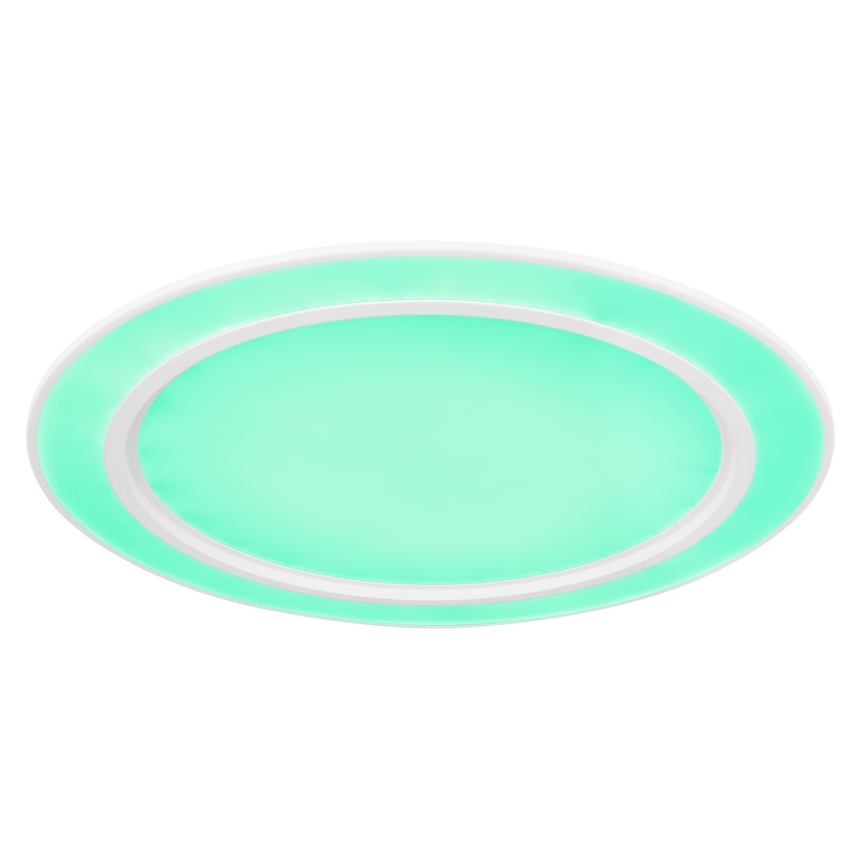 Globo - Светодиодный потолочный RGB-светильник с регулированием яркости LED/26W/230V + LED/26W + дистанционное управление