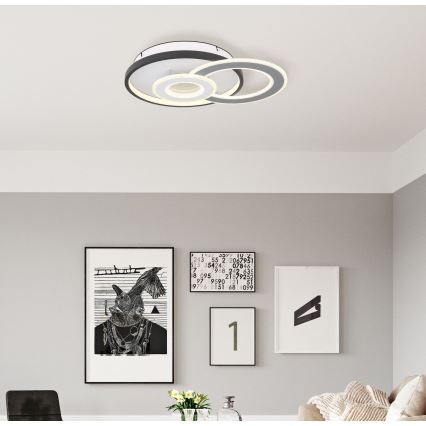 Globo - Светодиодный потолочный светильник с регулированием яркости LED/36W/230V 2700-6000K + дистанционное управление