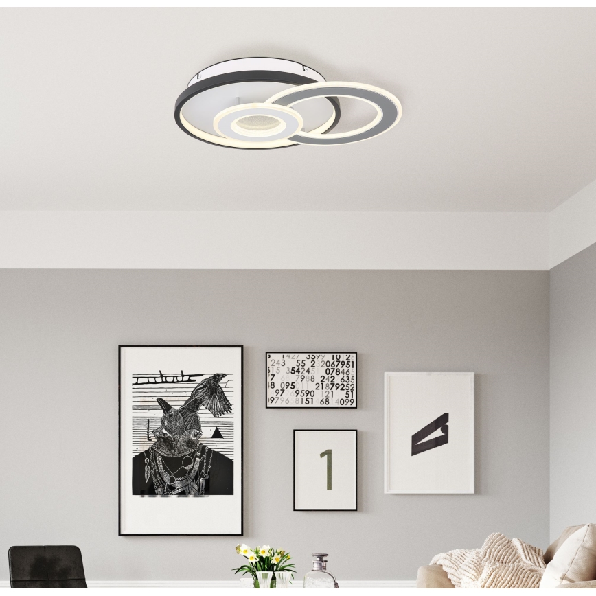 Globo - Светодиодный потолочный светильник с регулированием яркости LED/36W/230V 2700-6000K + дистанционное управление