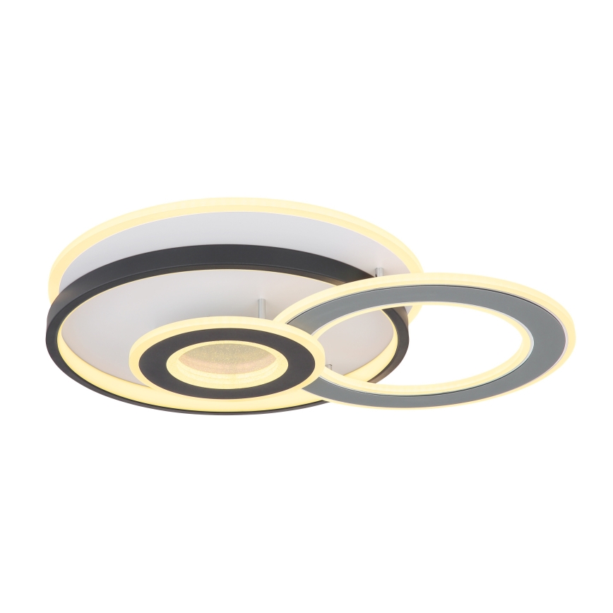 Globo 48552D4 - LED потолочный светильник BRIENNA LED/40W/230V 43x52 см белый/серый