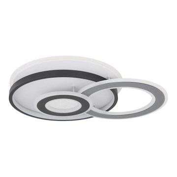 Globo 48552D4 - LED стельовий світильник BRIENNA LED/40W/230V 43x52 см білий/сірий