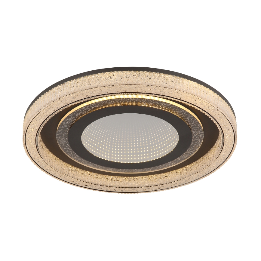 Globo - Світильник стельовий світлодіодний димований LED/48W/230V 2700-6000K діам. 48 см антрацит + дистанційне керування