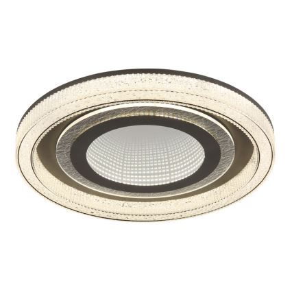 Globo - Светодиодный потолочный светильник с регулированием яркости LED/48W/230V 2700-6000K диаметр 48 см антрацит + дистанционное управление