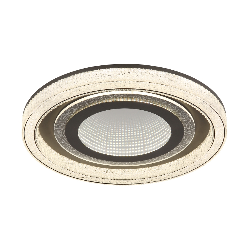 Globo - Светодиодный потолочный светильник с регулированием яркости LED/48W/230V 2700-6000K диаметр 48 см антрацит + дистанционное управление