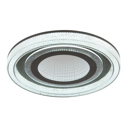 Globo - Светодиодный потолочный светильник с регулированием яркости LED/48W/230V 2700-6000K диаметр 48 см антрацит + дистанционное управление