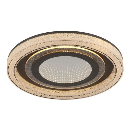 Globo - Светодиодный потолочный светильник с регулированием яркости LED/48W/230V 2700-6000K диаметр 48 см антрацит + дистанционное управление