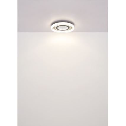 Globo - Светодиодный потолочный светильник с регулированием яркости LED/48W/230V 2700-6000K диаметр 48 см антрацит + дистанционное управление