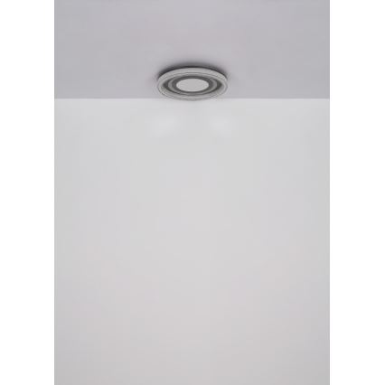 Globo - Светодиодный потолочный светильник с регулированием яркости LED/48W/230V 2700-6000K диаметр 48 см антрацит + дистанционное управление