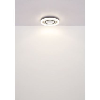 Globo - Светодиодный потолочный светильник с регулированием яркости LED/48W/230V 2700-6000K диаметр 48 см белый + дистанционное управление