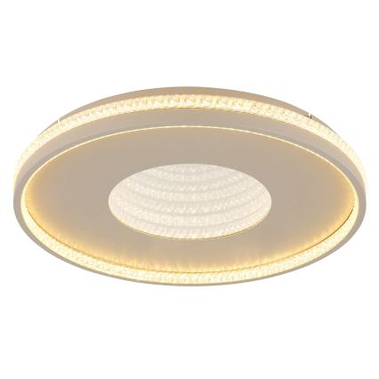 Globo - затемнюваний LED стельовий світильник 40 Вт/230 В 2700-6500 К діам. 50,5 см + пульт дистанційного керування