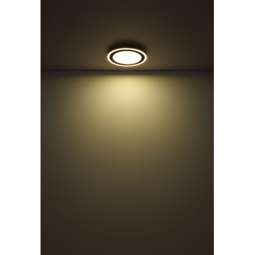 Globo - Стельовий LED світильник LED/24W/230V 4000K діаметр 34 см чорний