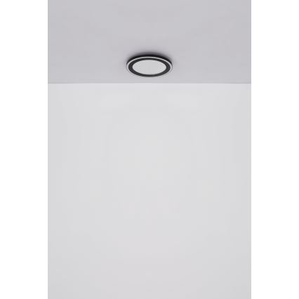 Globo - Стельовий LED світильник LED/24W/230V 4000K діаметр 34 см чорний