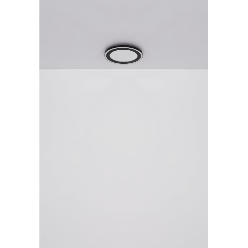Globo - Стельовий LED світильник LED/24W/230V 4000K діаметр 34 см чорний