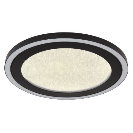 Globo - Светодиодный потолочный светильник LED/24W/230V 4000K диаметр 34 см черный