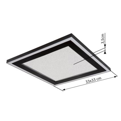 Globo - Стельовий LED світильник LED/24W/230V 4000K