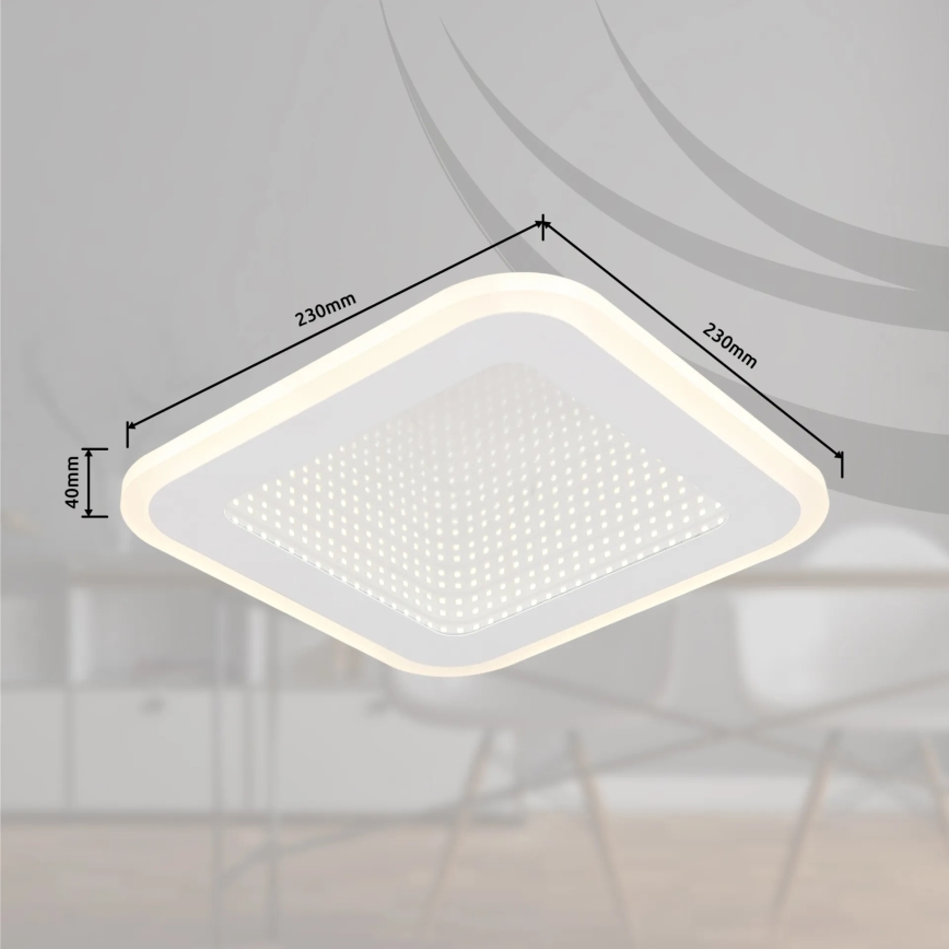 Globo - Светодиодный потолочный светильник LED/12W/230V 4000K