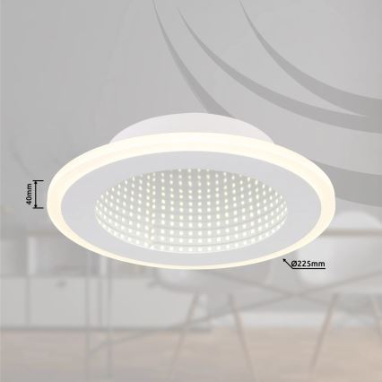 Globo - Светодиодный потолочный светильник LED/12W/230V 4000K