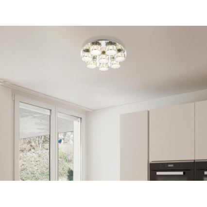Globo - Светодиодный потолочный светильник с регулированием яркости LED/64W/230V 4000K диаметр 50 см