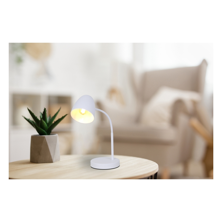 Globo - Настольная лампа 1xE14/25W/230V белый