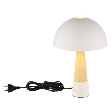 Globo - Настольная лампа 1xE27ILLU/40W/230V кремовая