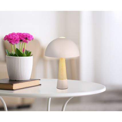 Globo - Настольная лампа 1xE27ILLU/40W/230V бежевая