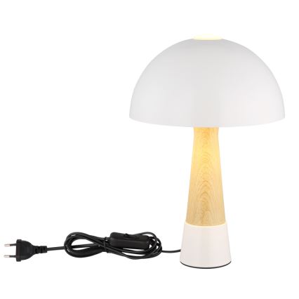 Globo - Настільна лампа 1xE27ILLU/40W/230V біла