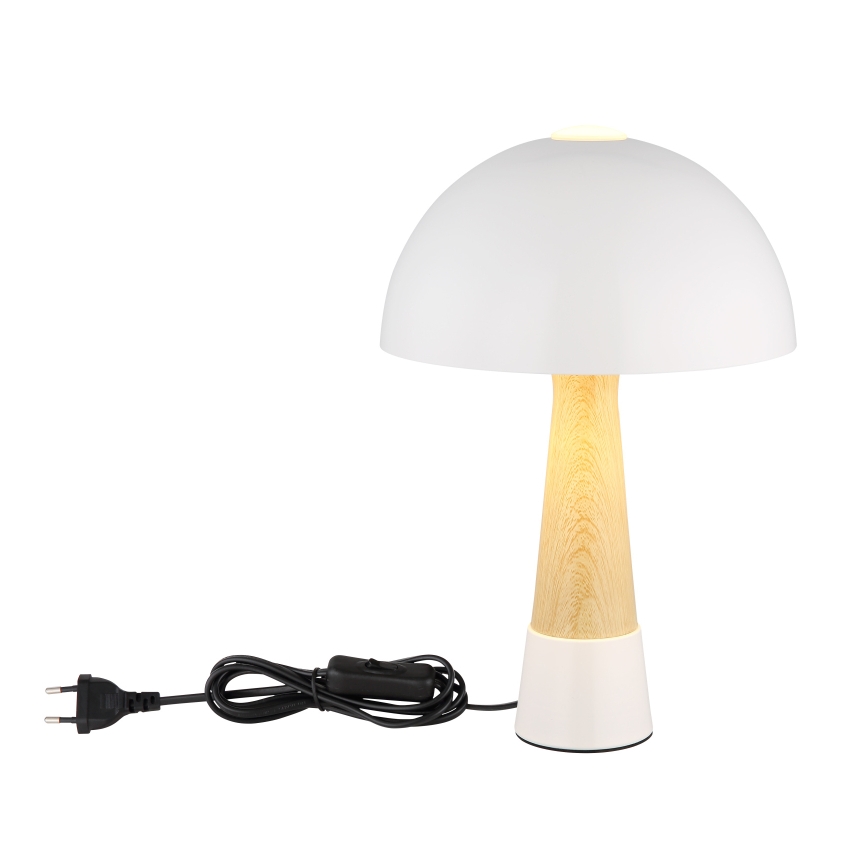Globo - Настольная лампа 1xE27ILLU/40W/230V белая