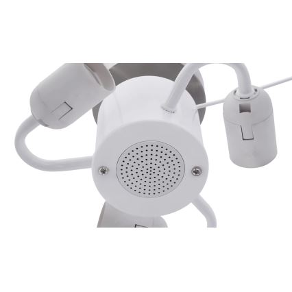 Globo 54004DL - Потолочный светильник с динамиком THERESA 3xE27/40W/230V