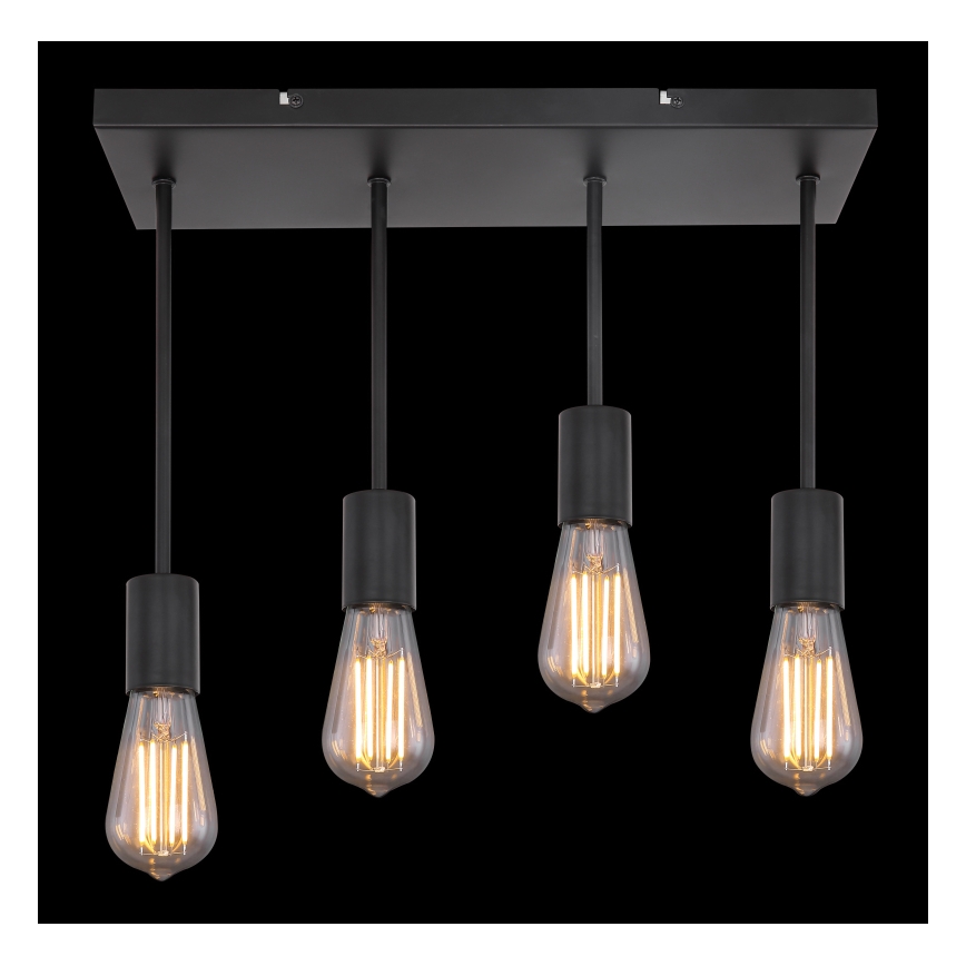 Globo - Підвісна люстра 4xE27/60W/230V