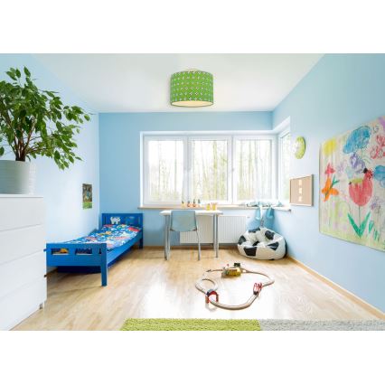 Globo 54009D - Детский потолочный светильник LEMMI 1xE27/40W/230V