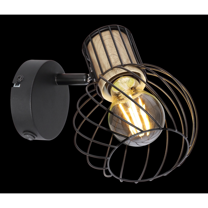 Globo 54012-1S - Настенный прожектор LUISE 1xE27/40W/230V
