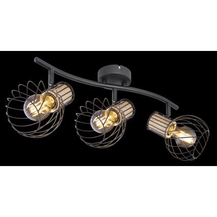 Globo - Точковий світильник 3xE27/40W/230V