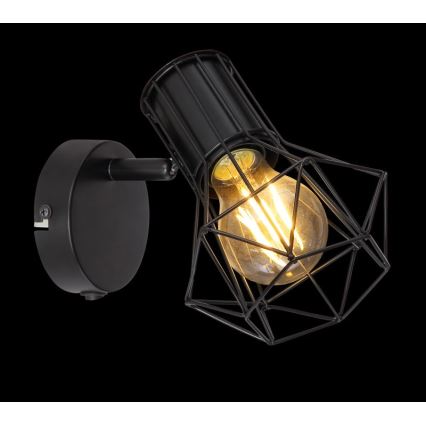 Globo 54017-1 - Настенный прожектор PRISKA 1xE27/40W/230V