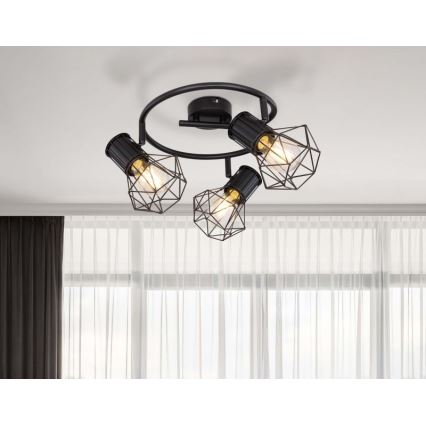 Globo 54017-3 - Прожектор PRISKA 3xE27/40W/230V