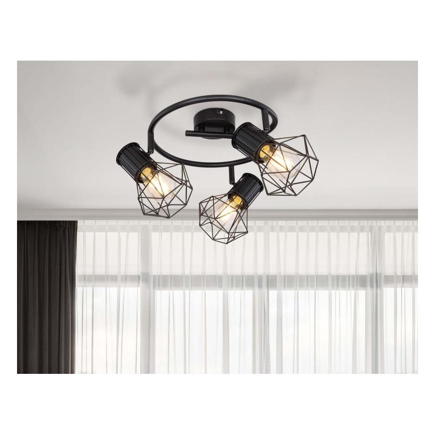 Globo 54017-3 - Прожектор PRISKA 3xE27/40W/230V