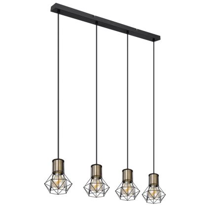Globo - Підвісна люстра 4xE27/40W/230V