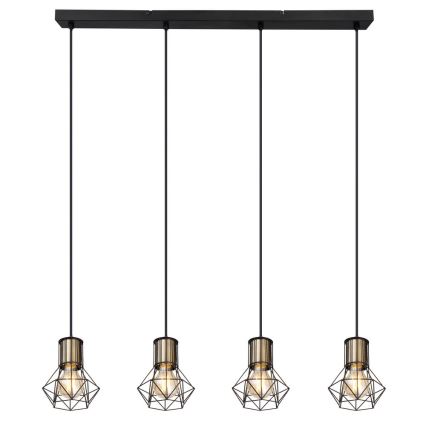 Globo - Підвісна люстра 4xE27/40W/230V