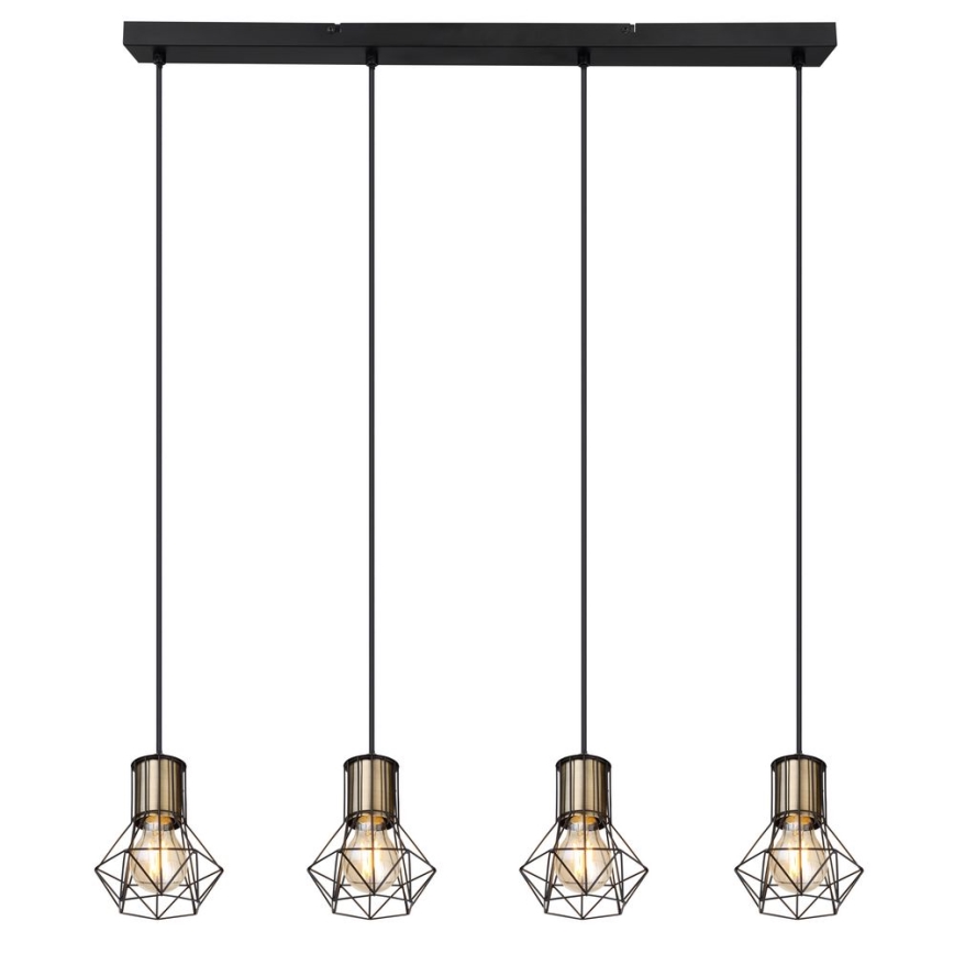 Globo - Підвісна люстра 4xE27/40W/230V