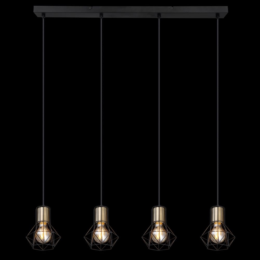Globo - Підвісна люстра 4xE27/40W/230V